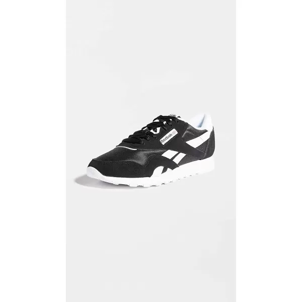 imageReebok Womens Classic Nylon Casual Shoes in Classic Black and White