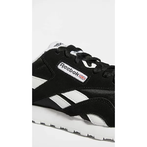 imageReebok Womens Classic Nylon Casual Shoes in Classic Black and White