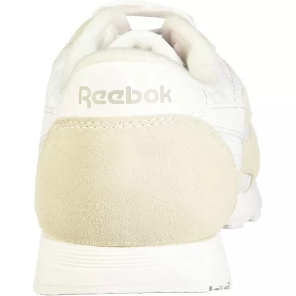 imageReebok Womens Classic Nylon Casual Shoes in Classic White and Light Grey