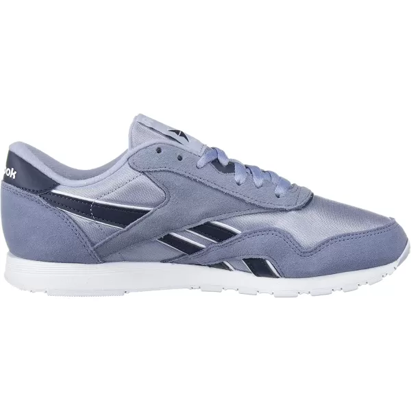 imageReebok Womens Classic Nylon Casual Shoes in Denim Indigo Navy and White