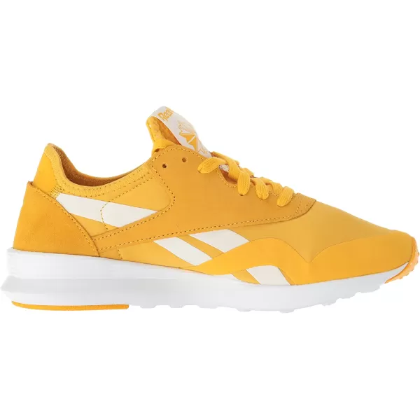 imageReebok Womens Classic Nylon Casual Shoes in Fierce Gold and White