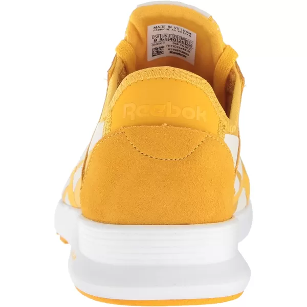 imageReebok Womens Classic Nylon Casual Shoes in Fierce Gold and White