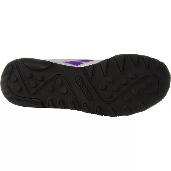 imageReebok Womens Classic Nylon Casual Shoes in Grey Purple Black and White