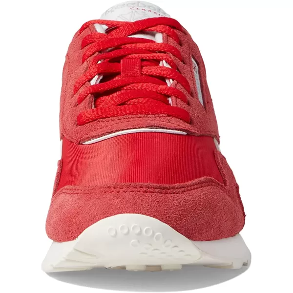 imageReebok Womens Classic Nylon Casual Shoes in Vector Red Chalk and Pure Grey