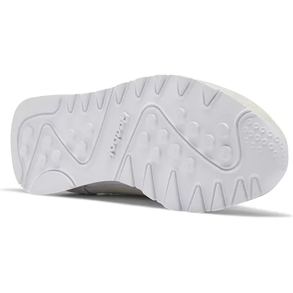 imageReebok Womens Classic Nylon Casual Shoes in White and Light Grey