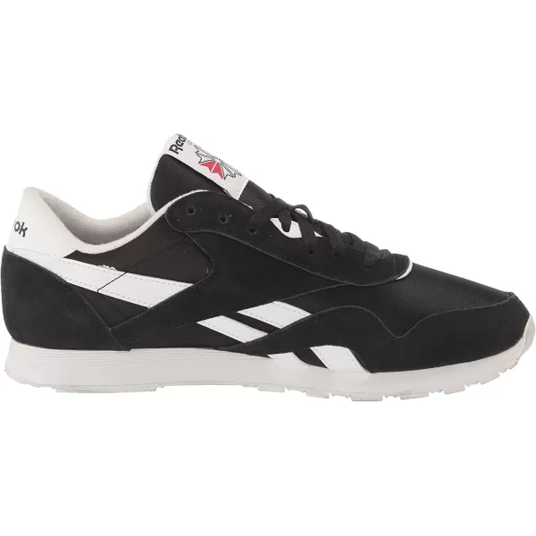 imageReebok Womens Classic Nylon SneakerBlackWhite