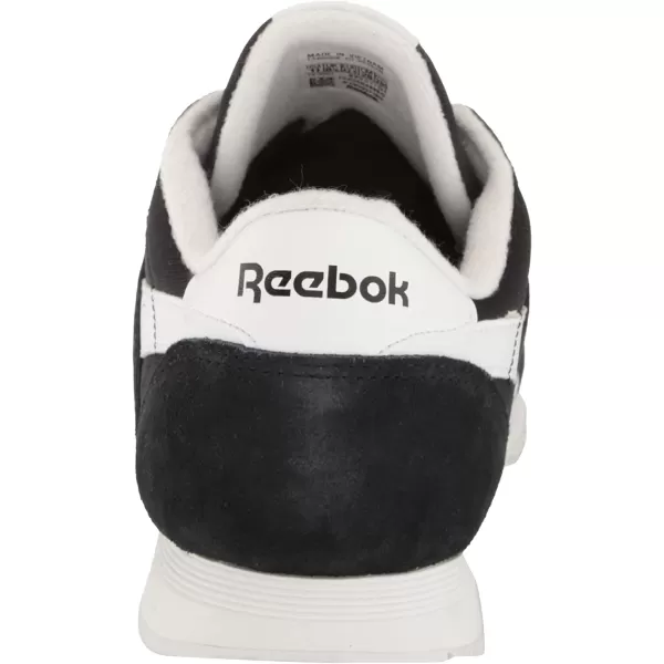 imageReebok Womens Classic Nylon SneakerBlackWhite