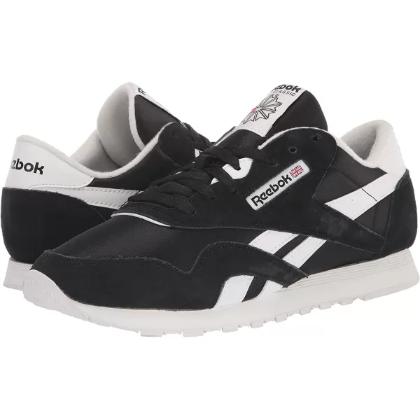 imageReebok Womens Classic Nylon SneakerBlackWhite