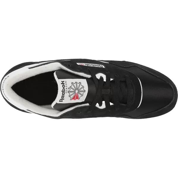 imageReebok Womens Classic Nylon SneakerBlackWhite