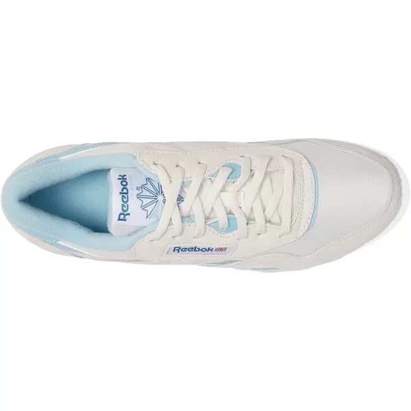 imageReebok Womens Classic Nylon SneakerChalkBlue PeakFtwr White