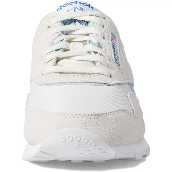 imageReebok Womens Classic Nylon SneakerChalkBlue PeakFtwr White