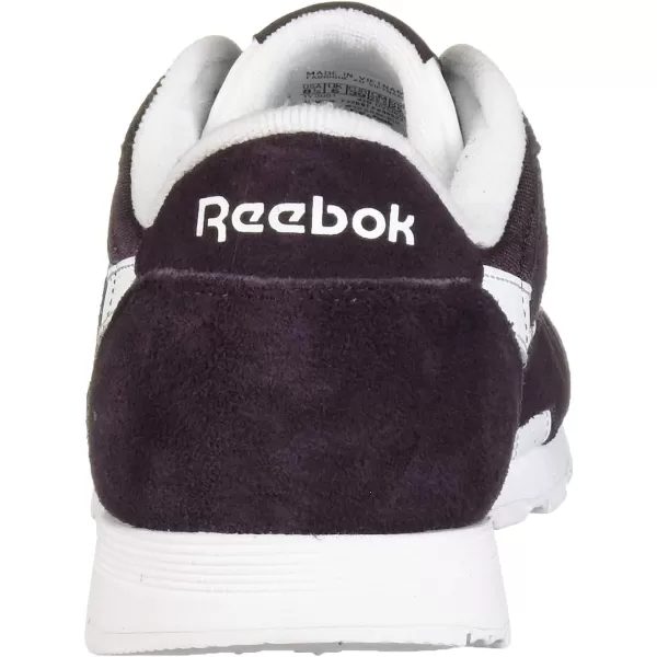 imageReebok Womens Classic Nylon SneakerEggplantWhite