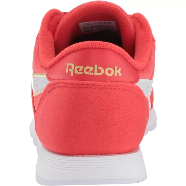 imageReebok Womens Classic Nylon SneakerRadiant RedWhiteRadiant Red