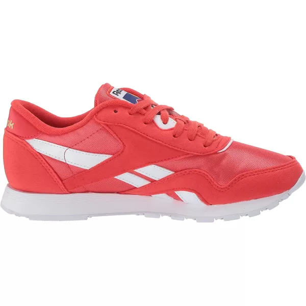 imageReebok Womens Classic Nylon SneakerRadiant RedWhiteRadiant Red