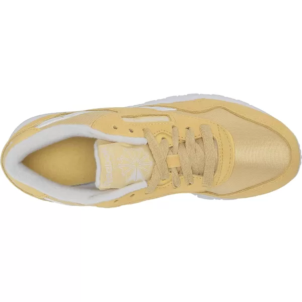 imageReebok Womens Classic Nylon SneakerWeathered YellowWhiteWhite