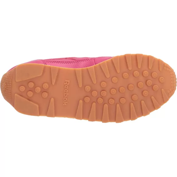 imageReebok Womens Classic Renaissance Sneaker in Semi Pursuit Pink and White with Gum Sole