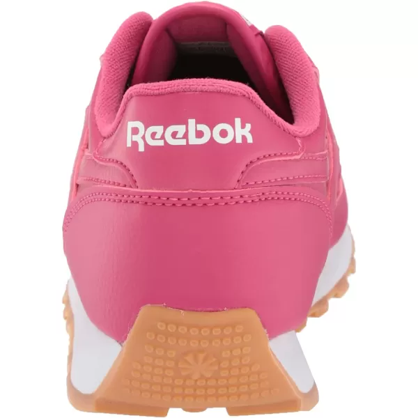 imageReebok Womens Classic Renaissance Sneaker in Semi Pursuit Pink and White with Gum Sole
