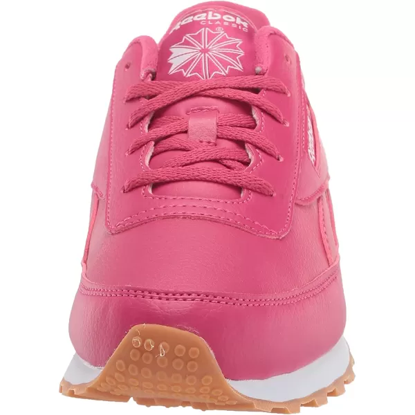 imageReebok Womens Classic Renaissance Sneaker in Semi Pursuit Pink and White with Gum Sole