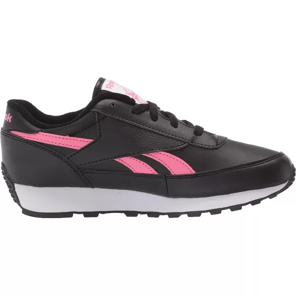 imageReebok Womens Classic Renaissance SneakerBlackAstpnkWhite