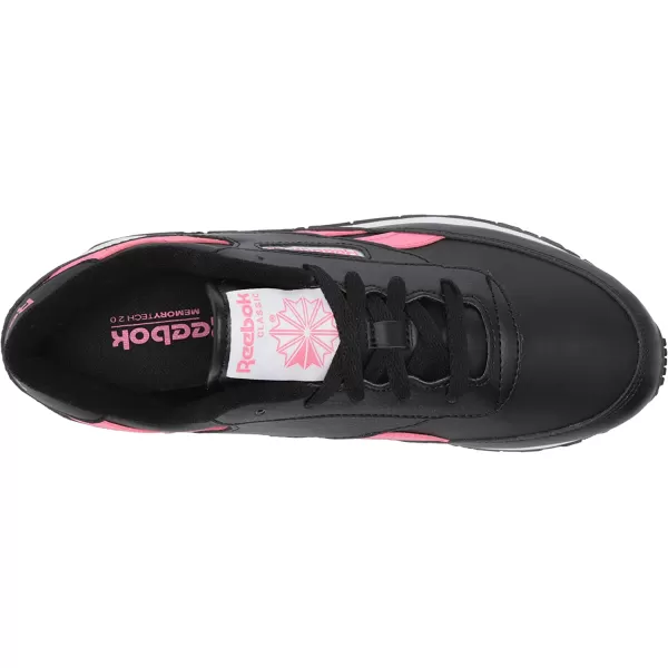 imageReebok Womens Classic Renaissance SneakerBlackAstpnkWhite