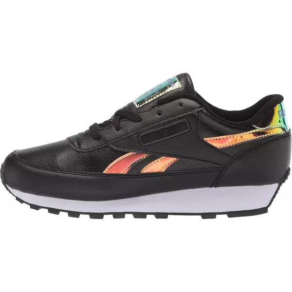 imageReebok Womens Classic Renaissance SneakerBlackHyper PurpleWhite