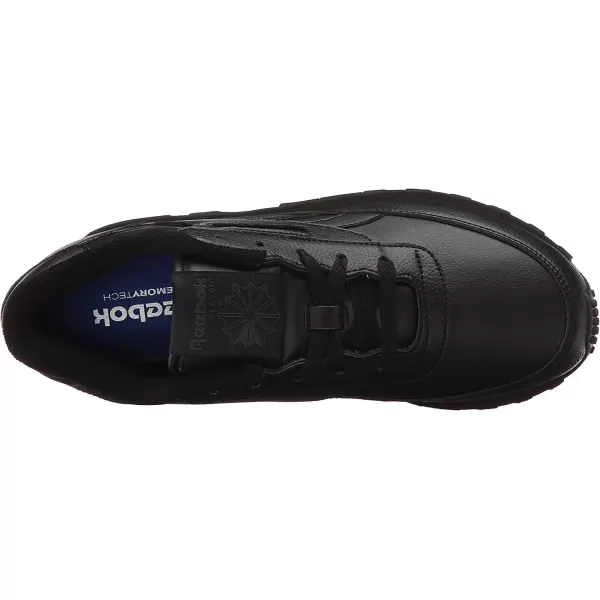 imageReebok Womens Classic Sneaker in Black Dark Heather Grey and Solid Grey