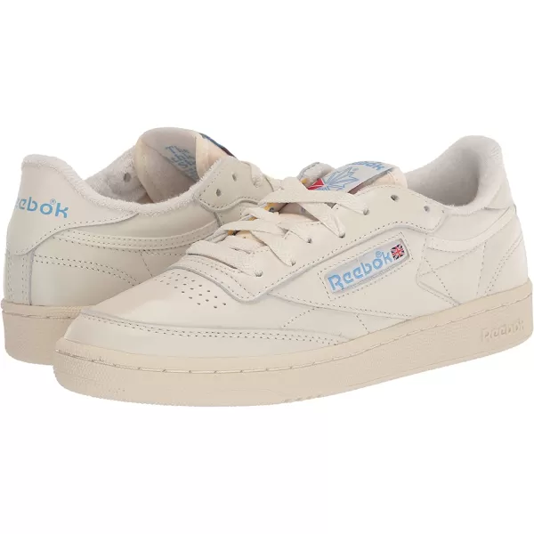 imageReebok Womens Club C 85 Vintage SneakerChalkAlabasterSky Blue