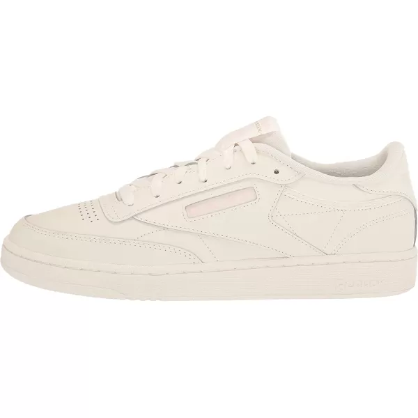 imageReebok Womens Club C 85 Vintage SneakerChalkChalkPorcelain Pink