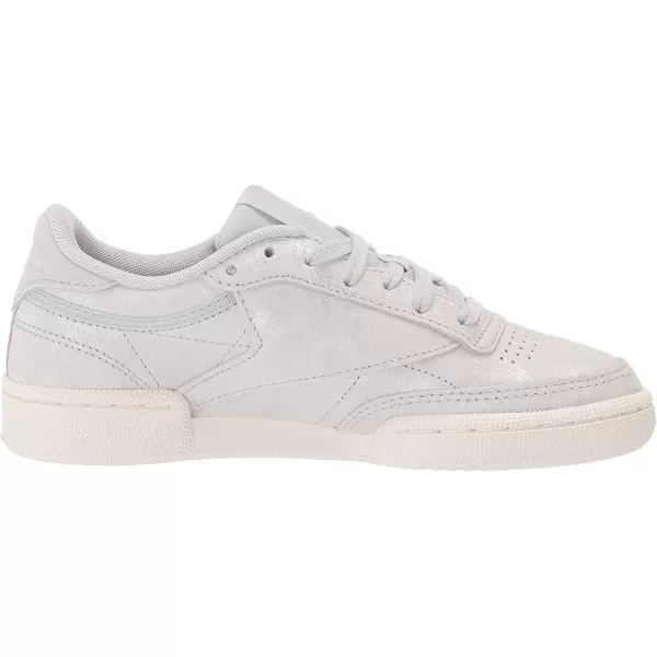 imageReebok Womens Club C 85 Vintage SneakerPure Grey 2Matte SilverChalk