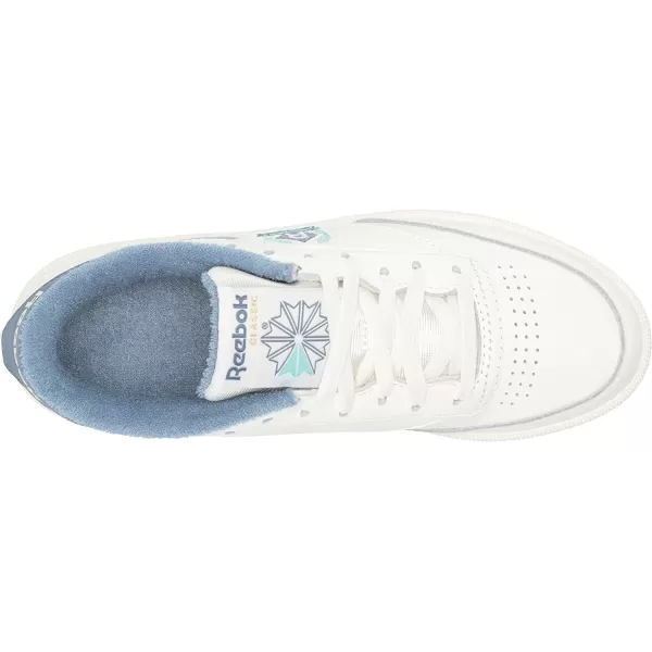 imageReebok Womens Club C 85 Vintage Walking Shoe  ChalkChalkBlusla