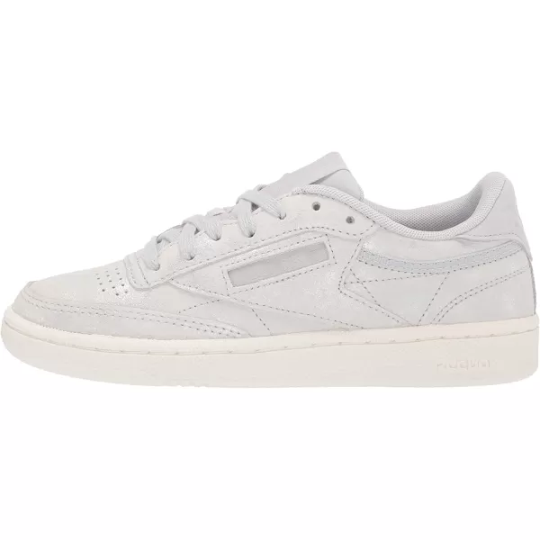 imageReebok Womens Club C 85 Vintage Walking Shoe in PewterSilverChalk
