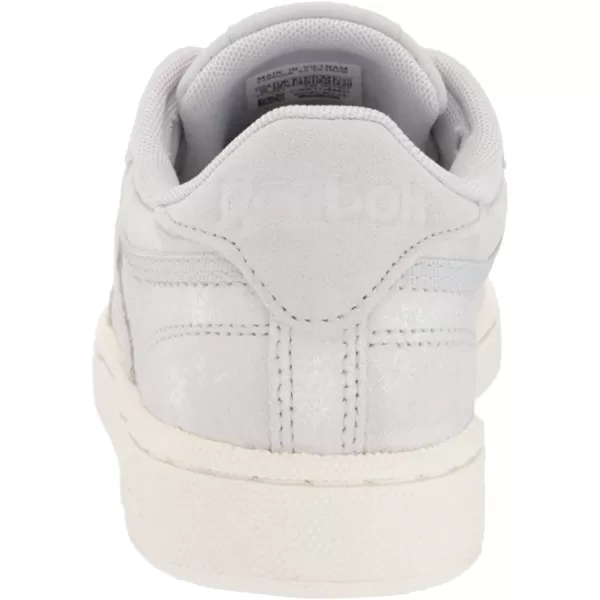 imageReebok Womens Club C 85 Vintage Walking Shoe in PewterSilverChalk