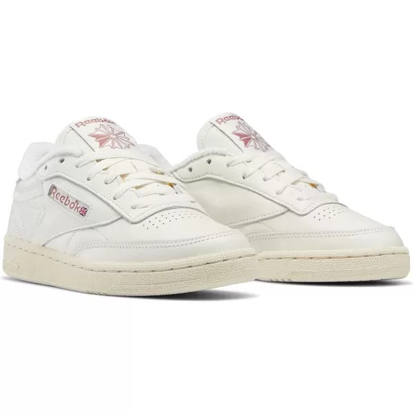 imageReebok Womens Club C 85 Vintage Walking ShoeChalkWhiteRose