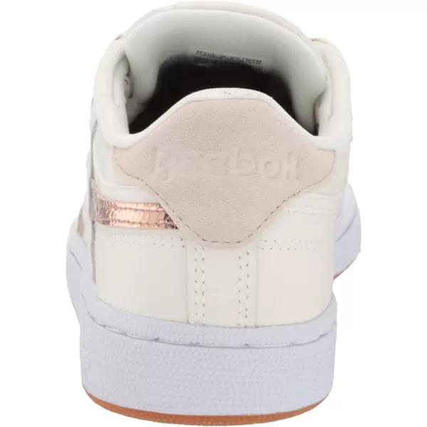 imageReebok Womens Club C 85 Vintage Walking Shoes in Chalk Gold and Stucco