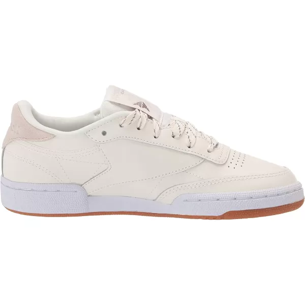 imageReebok Womens Club C 85 Vintage Walking Shoes in Chalk Gold and Stucco