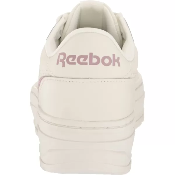 imageReebok Womens Club C Double Geo SneakerChalkInfused LilacRose Gold