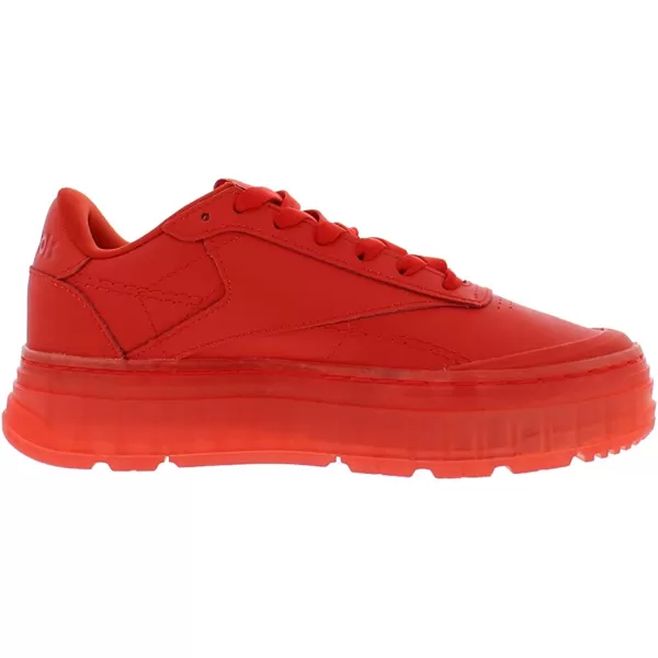 imageReebok Womens Club C Double Geo SneakerInstinct RedInstinct RedInstinct Red