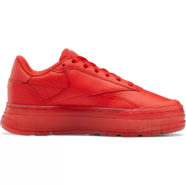 imageReebok Womens Club C Double Geo SneakerInstinct RedInstinct RedInstinct Red