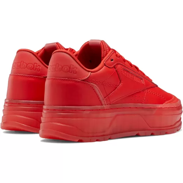 imageReebok Womens Club C Double Geo SneakerInstinct RedInstinct RedInstinct Red