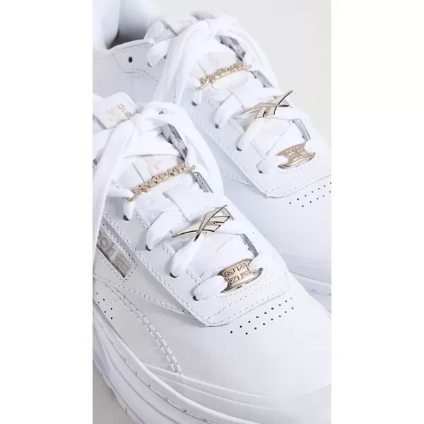 imageReebok Womens Club C Double Geo SneakerWhiteWhiteMoonstone