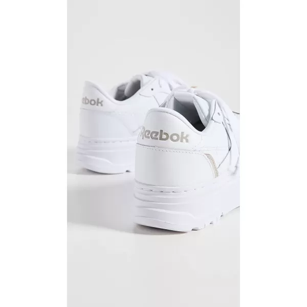 imageReebok Womens Club C Double Geo SneakerWhiteWhiteMoonstone