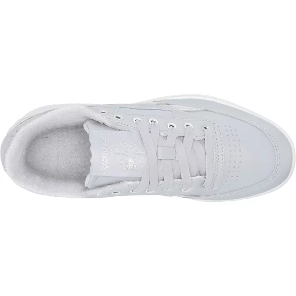 imageReebok Womens Club C Double Sneaker  GreyWhiteSilver