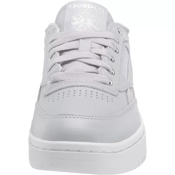 imageReebok Womens Club C Double Sneaker  GreyWhiteSilver