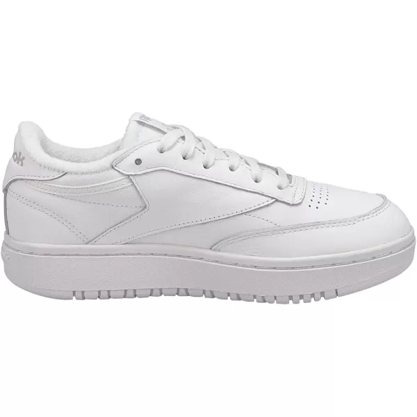 imageReebok Womens Club C Double Sneaker  WhiteCold Grey