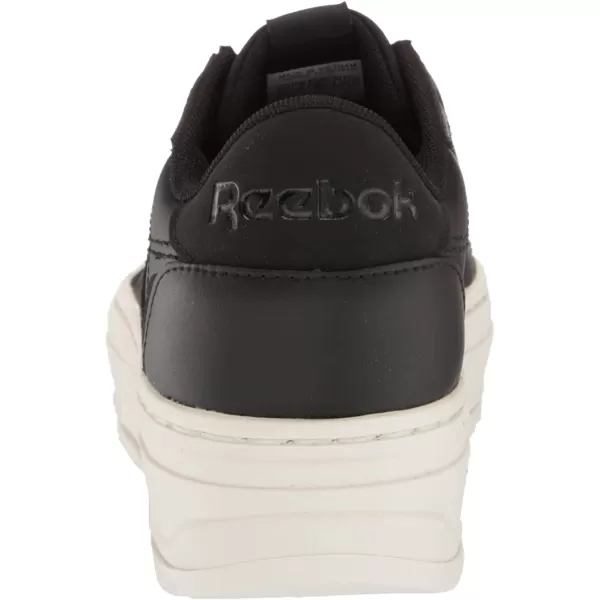 imageReebok Womens Club C Double Sneaker in Black and Chalk