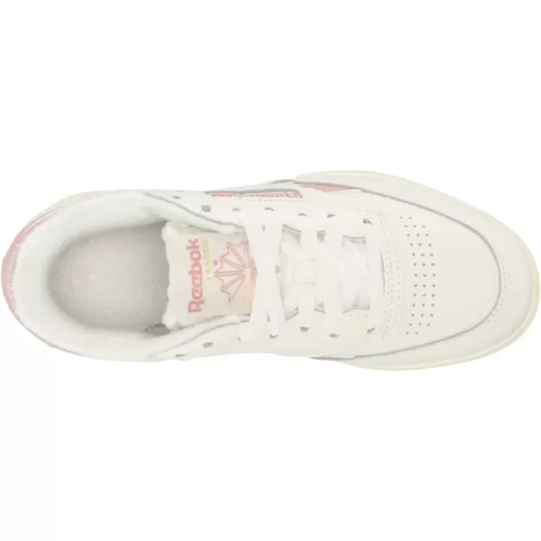 imageReebok Womens Club C Double Sneaker in Chalk and Smokey Rose