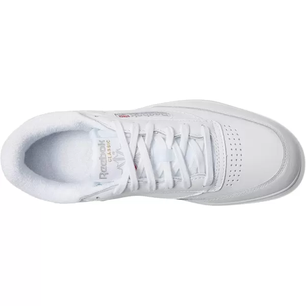 imageReebok Womens Club C Double Sneaker in White and Gum