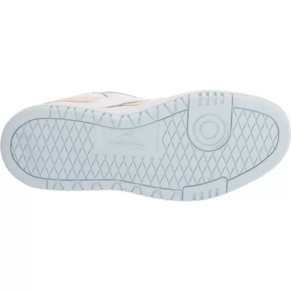 imageReebok Womens Club C Double Sneaker in WhiteGlass BlueAtomic Pink