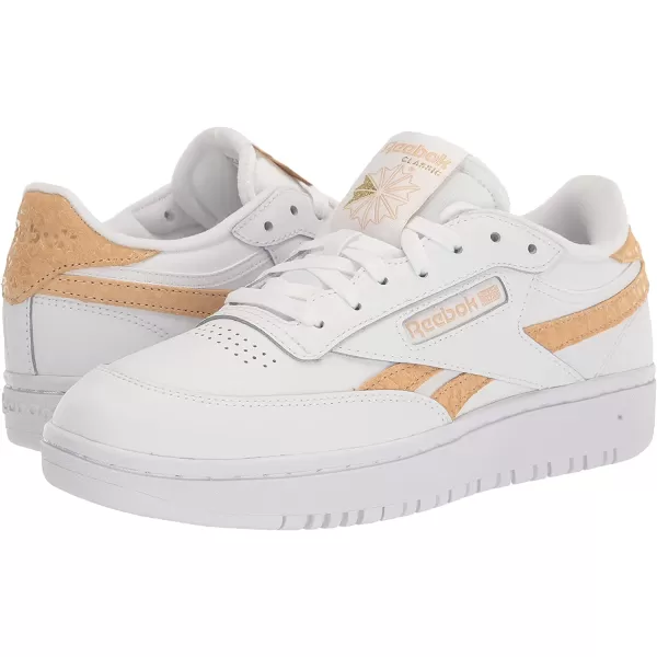 imageReebok Womens Club C Double SneakerWhiteSahara