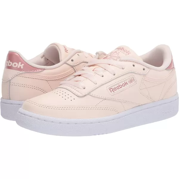 imageReebok Womens Club C SneakerCerpnkBlusmtFtwwht